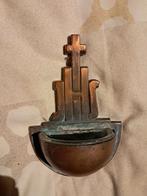 Messing jhs weiwaterbakje m.h.holland, Ophalen of Verzenden