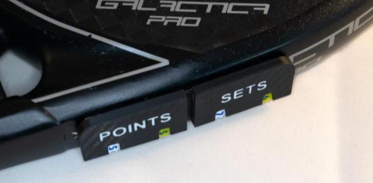 Scoreboard voor padel/tennis racket – licht & sterk, Sport en Fitness, Padel, Nieuw, Padel-accessoire, Ophalen of Verzenden