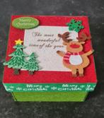 Vilten Kerstdoosje, Ophalen of Verzenden, Zo goed als nieuw