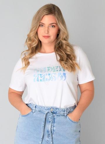Wit shirt Jytta van Yesta Maat 54/56 nu €24,95 beschikbaar voor biedingen
