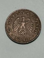 10 reichspfennig 1942G Duitsland WO2, Postzegels en Munten, Munten | Europa | Niet-Euromunten, Duitsland, Verzenden