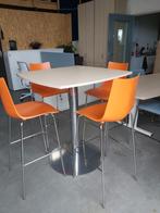 Barkruk Scab design Zebra., Ophalen, Met voetsteun, 60 tot 90 cm, Zo goed als nieuw