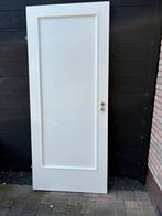 Stevige  opdek binnen deur 211,5 x 88 cm, Ophalen, 80 tot 100 cm, Binnendeur, Zo goed als nieuw