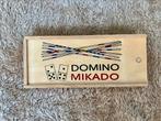Domino mikado, Een of twee spelers, Ophalen of Verzenden, Zo goed als nieuw