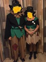 Carnaval kleding Dames & Heren 2 Vogelverschrikker en 2 Baby, Maat 38/40 (M), Carnaval, Verzenden, Zo goed als nieuw