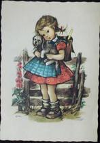 Hilde 4 - meisje met hond en rugzak, Gelopen, 1960 tot 1980, Kinderen, Ophalen of Verzenden