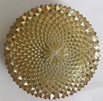 Art Deco Prachtige Ananas Plafonniere / Plafondlamp, Huis en Inrichting, Ophalen of Verzenden, Zo goed als nieuw, Glas
