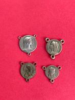 Diverse antieke rozenkrans medailles 10 stuks, Ophalen of Verzenden