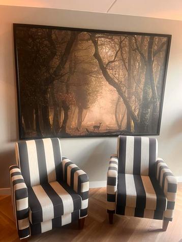 2 landelijke heerlijk zittende stoelen beschikbaar voor biedingen