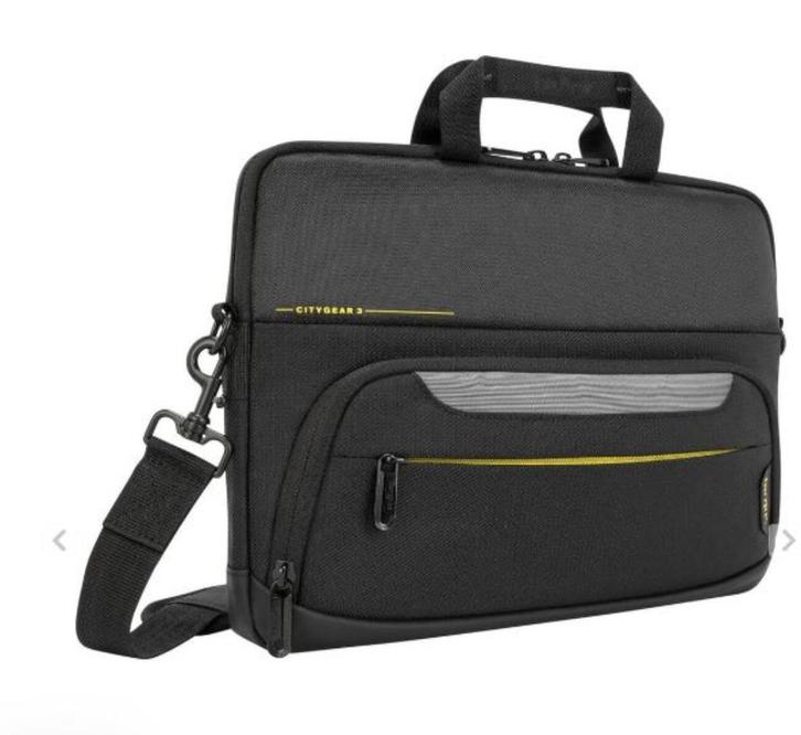 Computertas Targus zwart 14 inch (nieuw in verpakking), Computers en Software, Laptoptassen, Nieuw, Schoudertas, 14 inch, Ophalen of Verzenden