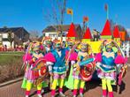 Kleurrijke loopgroep carnaval, Ophalen, Gebruikt