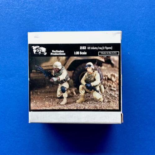 Verlinden	2183	US Infantry Iraq	1/35	Resin, Hobby en Vrije tijd, Modelbouw | Figuren en Diorama's, Nieuw, 1:35 tot 1:50, Ophalen of Verzenden
