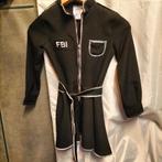 Carnavalskleding maat 152 FBI jurk, Ophalen of Verzenden, Zo goed als nieuw, 146 t/m 152, Meisje