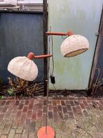 Danish Design Deens Teakwood Teak hout vintage schemerlamp, Ophalen, Gebruikt, Metaal, 100 tot 150 cm