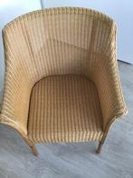 2 Lloyd Loom stoelen, Huis en Inrichting, Stoelen, Ophalen of Verzenden, Gebruikt, Bruin