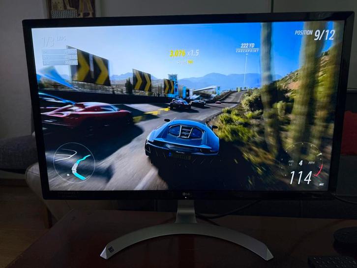 LG Game Monitor 4K, IPS, 27 Inch- Zo goed als nieuw, Computers en Software, Monitoren, Zo goed als nieuw, 60 Hz of minder, DisplayPort