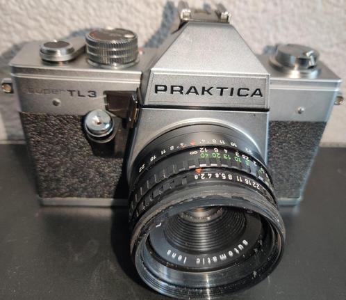 2x Praktica Super TL3 met lens 50mm F2.8 en tasje/MTL3, Audio, Tv en Foto, Fotocamera's Analoog, Gebruikt, Spiegelreflex, Overige Merken