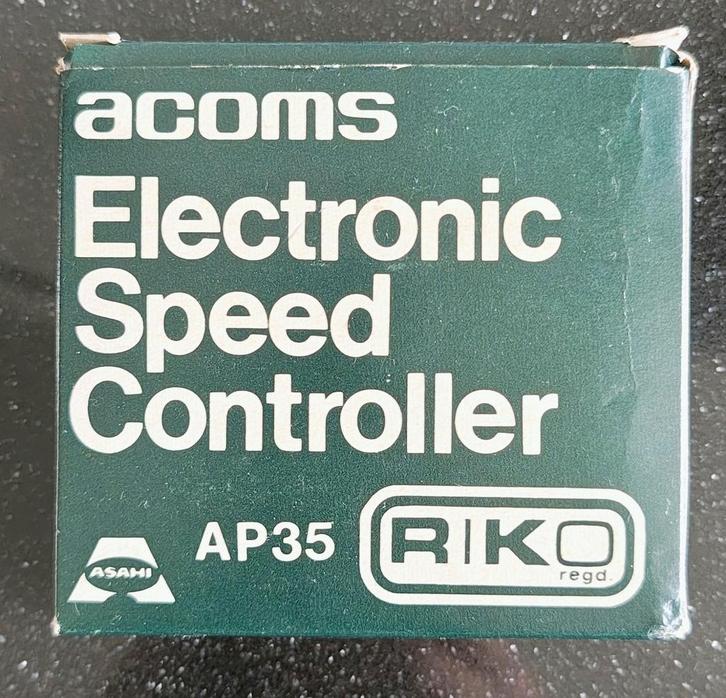 Vintage Acoms AP35 ESC Snelheidsregelaar, Hobby en Vrije tijd, Modelbouw | Auto's en Voertuigen, Zo goed als nieuw, Overige typen