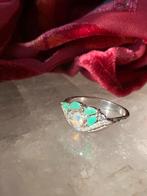 Smaragd edelopaal opaal geluk creatief opbeurend vreugde TIP, Sieraden, Tassen en Uiterlijk, Ringen, Nieuw, Met edelsteen, 17 tot 18