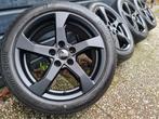 17 inch audi velgen zwart, Auto-onderdelen, Banden en Velgen, Ophalen, Banden en Velgen, 17 inch, 225 mm
