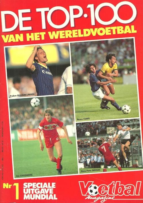 TOP - 100: wereldvoetbal(lers), Boeken, Sportboeken, Zo goed als nieuw, Balsport, Ophalen of Verzenden