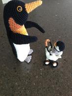 Amigurumi Pinguïn met Baby - Handgemaakt!, Ophalen of Verzenden, Nieuw, Knutselwerk