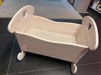 Baby schommelbedje massief hout, Ophalen of Verzenden, Zo goed als nieuw, Overige typen