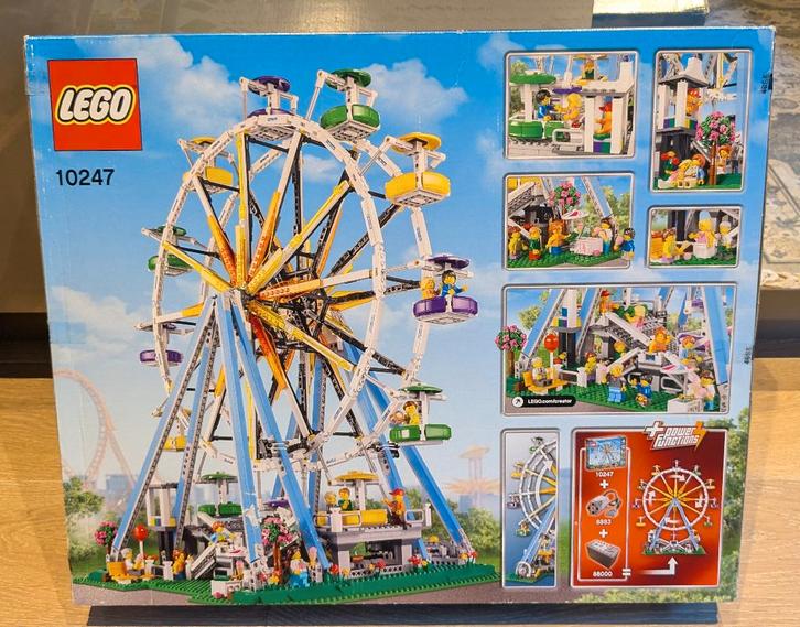 Lego Ferris Wheel 10247, Kinderen en Baby's, Speelgoed | Duplo en Lego, Zo goed als nieuw, Lego, Complete set, Ophalen