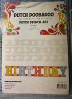Dutch Doobadoo stencils, Ophalen of Verzenden, Zo goed als nieuw