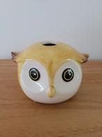 NIEUW van Intratuin! Kaarsenhouder Uil, geel., Overige materialen, Overige kleuren, Nieuw, Ophalen of Verzenden