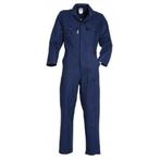 Overall polyester katoen blauw drukknoop werkkleding, Overige merken, Overall, Nieuw, Heren