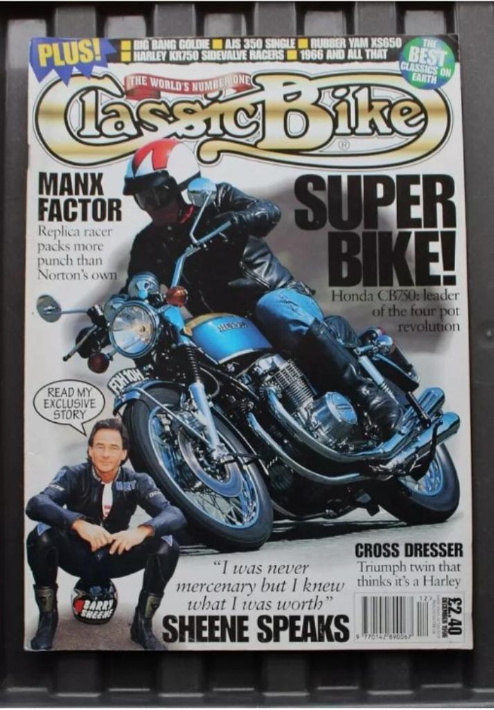 Classic Bike Magazine december 1996, Boeken, Motoren, Gelezen, Verzenden