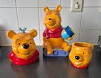 Winnie The Pooh 
Koekjespot 
Theepot 
Beker, Ophalen of Verzenden, Winnie de Poeh of vrienden, Zo goed als nieuw, Servies