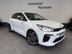 Kia RIO 1.0 TGDI GT-LINE 120Pk Schuifdak Clima Carplay Navi, Gebruikt, Met garantie (alle), Wit, Bedrijf