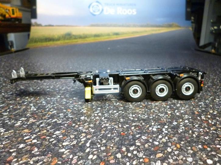 WSI Container trailer premium line, Hobby en Vrije tijd, Modelauto's | 1:50, Nieuw, Bus of Vrachtwagen, Wsi, Ophalen of Verzenden