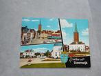 Steenwijk, panorama/kerk/auto, Verzenden, 1980 tot heden, Ongelopen, Overijssel