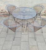 Tuinset 4 personen, Ophalen, Gebruikt, Tuinset, Overige materialen