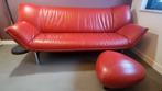 Bankstel Tango van Leolux. Bijpassende poef., Huis en Inrichting, Ophalen, Gebruikt, Driepersoons, 200 tot 250 cm