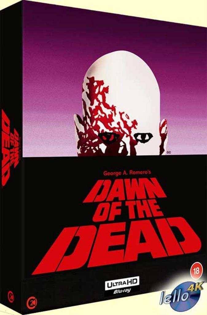 Blu-ray 4K: George A. Romero's Dawn of the Dead (1978) UK NN, Cd's en Dvd's, Blu-ray, Nieuw in verpakking, Horror, Ophalen of Verzenden