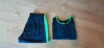 Donkerblauw gym setje T-shirt + broekje Dutchy mt 164/176 !, Dutchy, Ophalen of Verzenden, Jongen, Nieuw