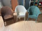 Loyd Loom stoelen, Huis en Inrichting, Stoelen, Ophalen, Gebruikt, Bruin, Drie