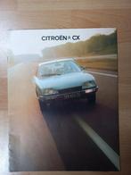 Folder Citroen cx 1975, Ophalen of Verzenden, Gelezen, Citroën