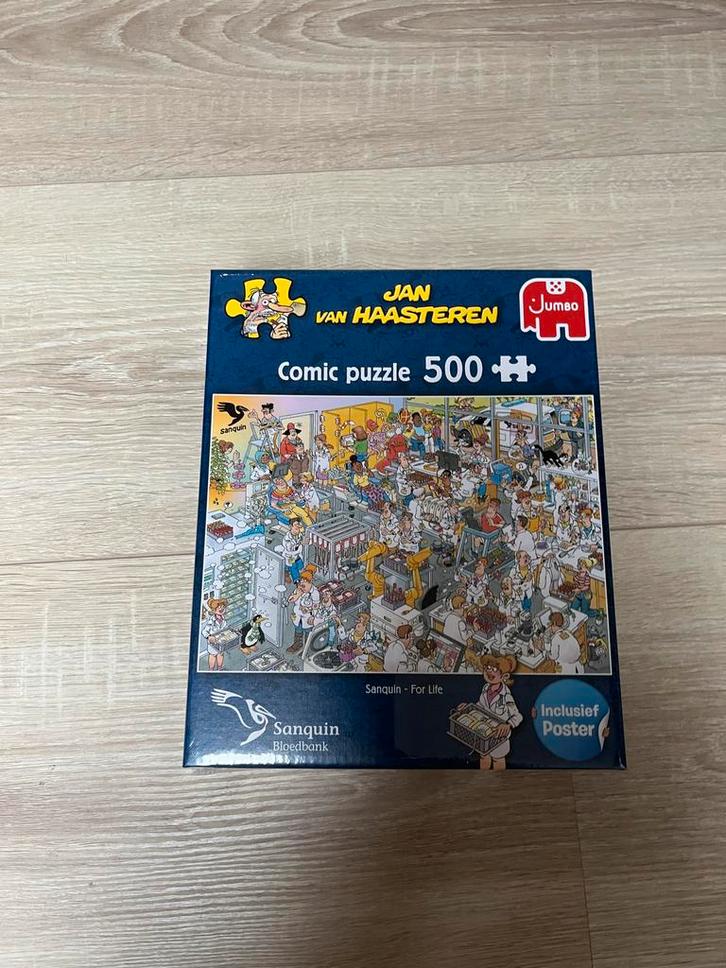 Puzzels: Jan van Haasteren & Ravensburger, Hobby en Vrije tijd, Denksport en Puzzels, Nieuw, Legpuzzel, 500 t/m 1500 stukjes, Ophalen of Verzenden