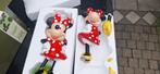 2 Minnie mouse beelden disney (met schade) (28925), Verzamelen, Gebruikt, Disney, Beeldje of Figuurtje, .
