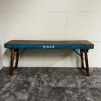 Vintage Indiase Markttafel / Dressoir - Uniek!, Gebruikt, Ophalen of Verzenden, 150 tot 200 cm, Overige houtsoorten