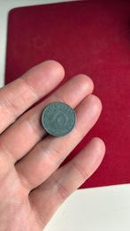 Duitsland 10 pfennig 1944 D zink, Ophalen of Verzenden, Duitsland