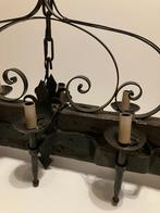 Middeleeuwse stijl hanglamp, Ophalen of Verzenden, Zo goed als nieuw, Middeleeuwen, 75 cm of meer