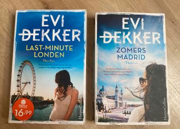 2 x Evi Dekker - Last-minute Londen, Zomers Madrid beschikbaar voor biedingen