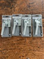 Starx Raamsluiting Links - Aluminium met Knopsluiting, Ophalen of Verzenden, Nieuw, Overige materialen, Schuif of Grendel