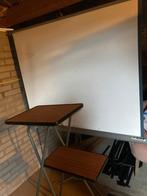 Vintage Projectiescherm (Rinck) en Projectietafel > 55 jaar, Ophalen